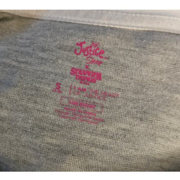 Justice Stranger Things Hawkins High School Shirt Size S (7/8) - Picture 3 of 6